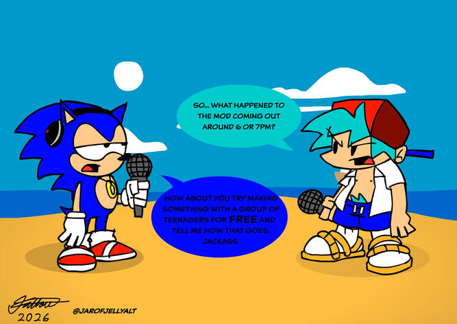 Sonic Jam is looking slightly less boring... AnimatedDingus (thank you Paige)